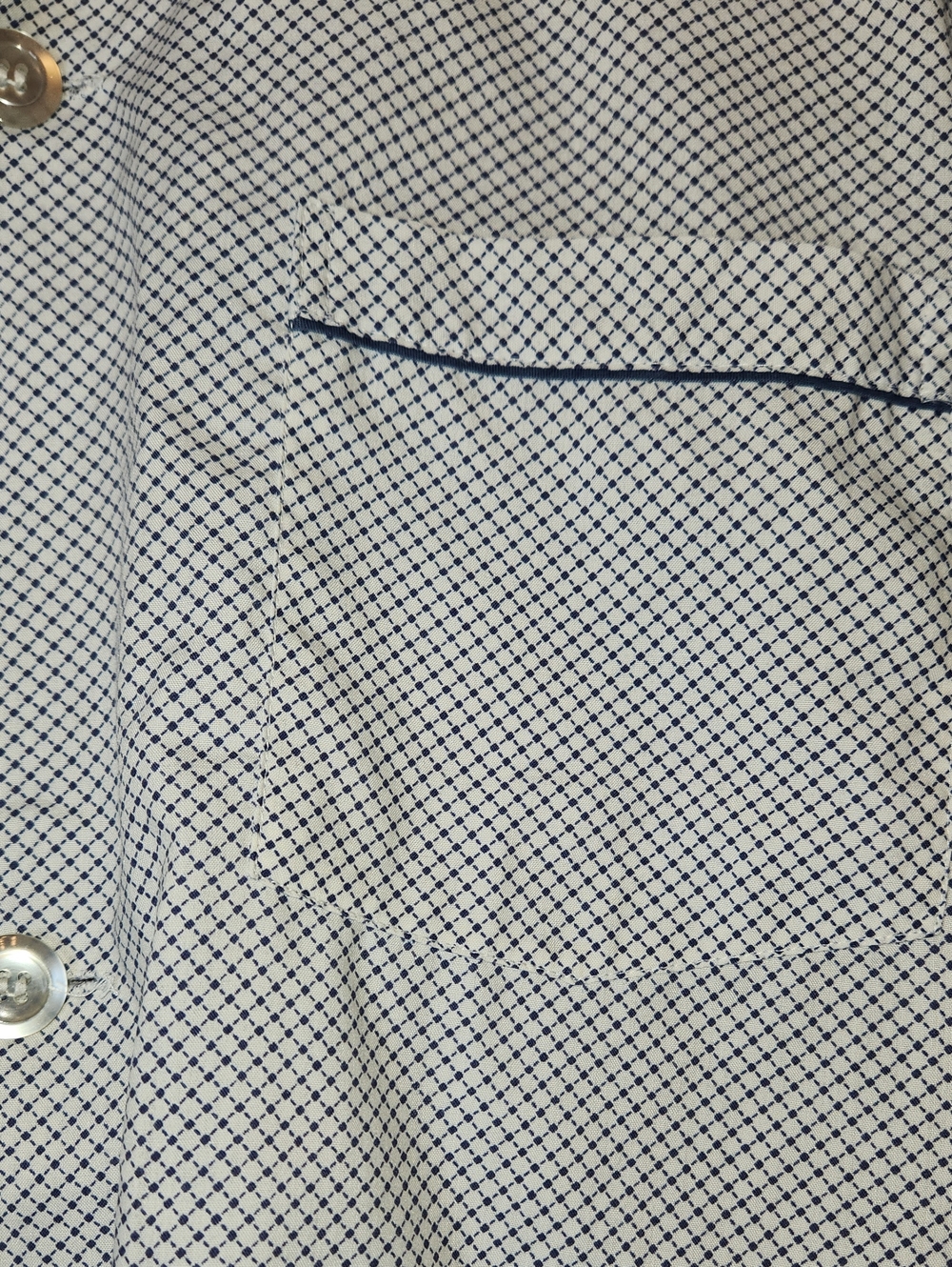 VTG HEMINGWAY POINT Men’s Pajama Top Short Sleeve, size S - Picture 3 of 9